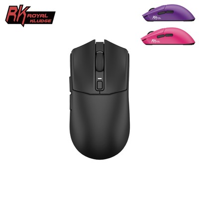 Chuột không dây RK MG6Pro Royal Kludge 8k 8000Hz Tri-Mode Bluetooth Wireless PAW3950 Chuột nhẹ có thể sạc lại cho PC Laptop Chơi game