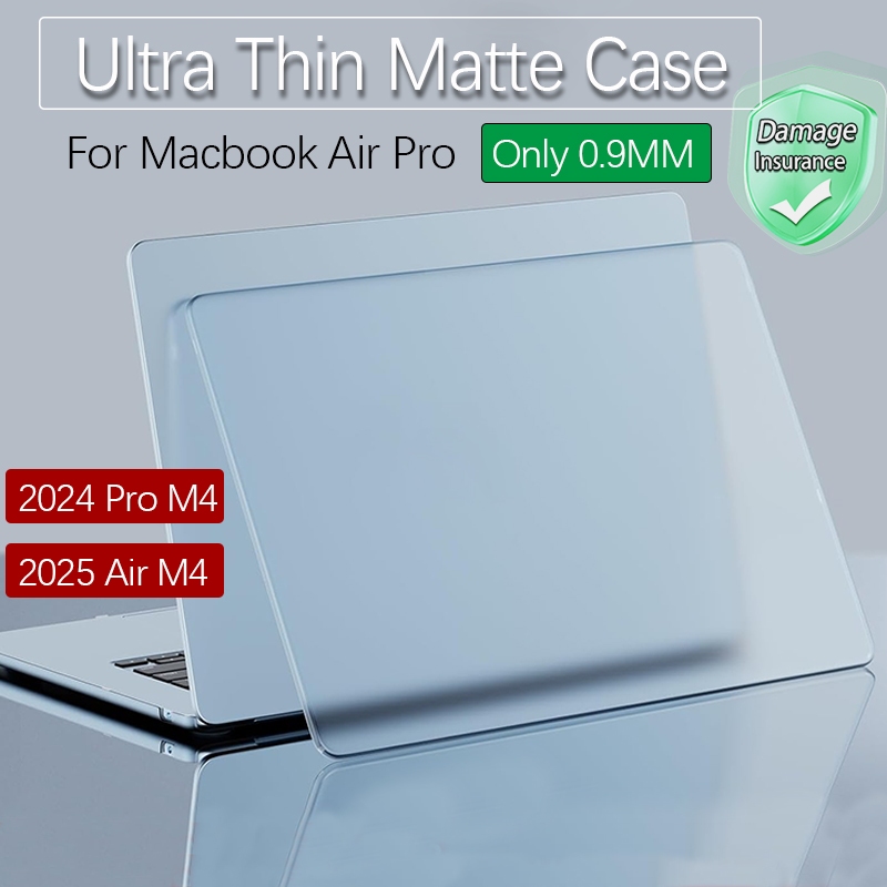 Ốp lưng Ultra Slim Crystal Sky Blue cho MacBook Air 13 inch (M2 / M3 / M4)