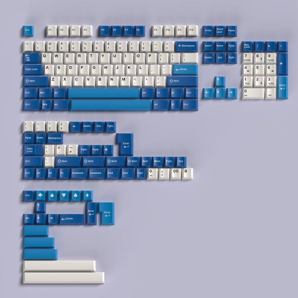 GMK Evil Eye Keycaps DoubleShot Keycap ABS Cherry Profile Full Set Bàn phím cơ Công tắc từ tính Keyc