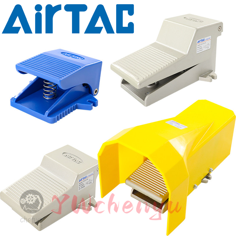 Van bàn đạp khí nén AirTac 4F210-08 Bàn đạp Loại van Công tắc 3F210-08 Bàn đạp điều khiển xi lanh