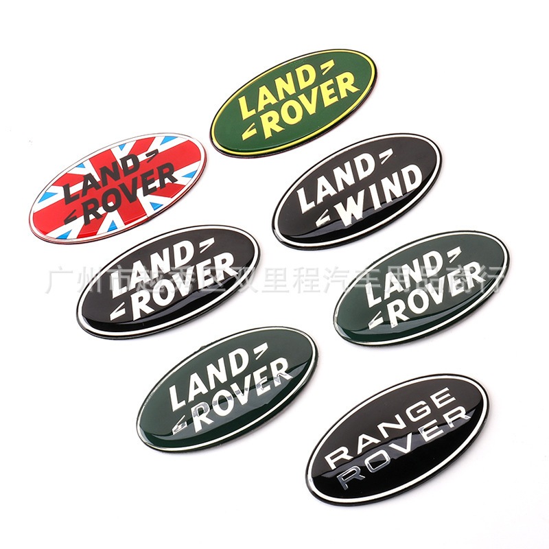 Land Rover logo xe chữ cái đuôi biểu tượng lưới tản nhiệt biểu tượng Range Rover Evoque Velar Discov