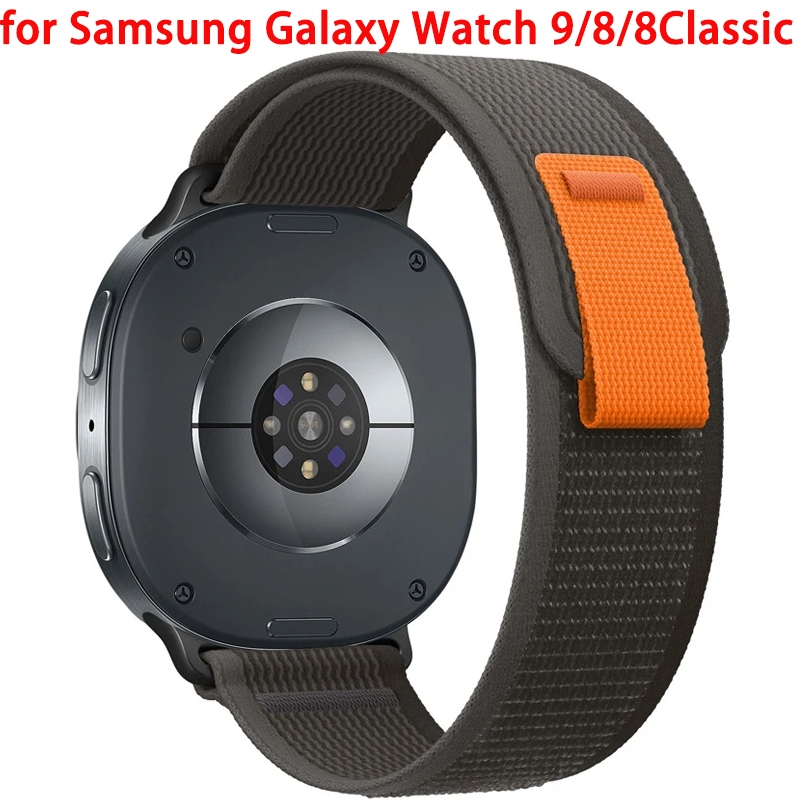Vòng đeo tay thể thao cho Samsung Galaxy Watch 9 8 40MM 44MM 8Class 46MM Dây đeo cổ tay Nylon