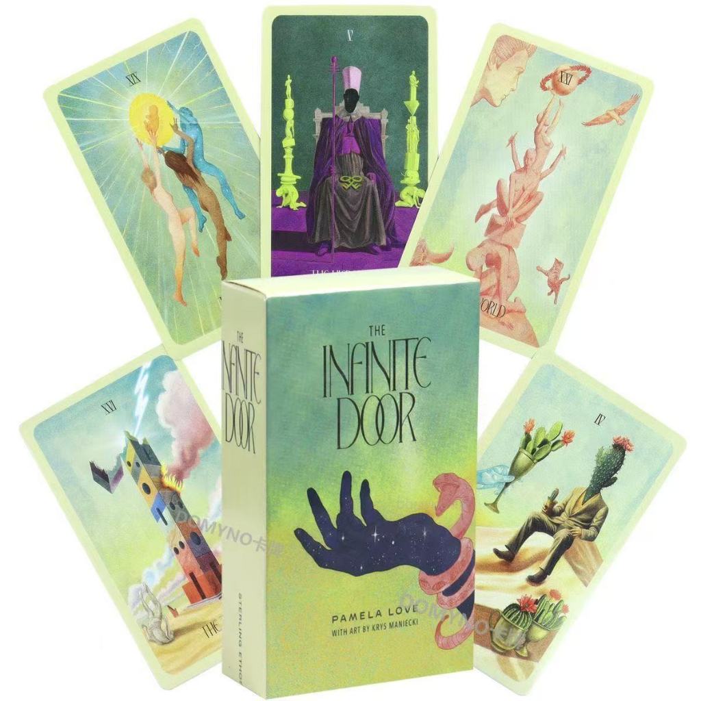 10.3 X6CM Infinite Door Tarot English Board Game Card Game The Infinite Door Tarot