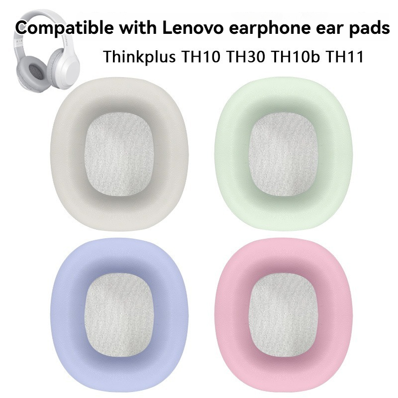 [Siêu Dày] Thích Hợp Cho Lenovo Thinkplus TH10 TH30 TH10b Đệm Tai Xốp Vỏ Tai Nghe Bọt Biển Bảo Vệ Da