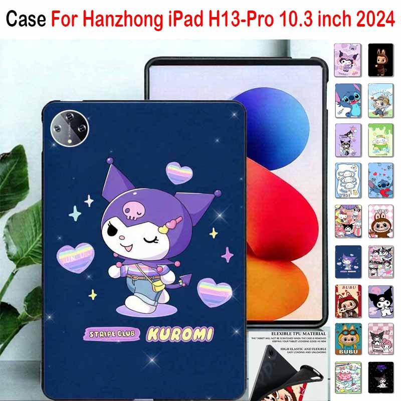 Dành Cho Hanzhong iPad H13-Pro 10.3 inch 2024 Thời Trang Đơn Giản Nhẹ Máy Tính Bảng Ốp điện thoại Ca