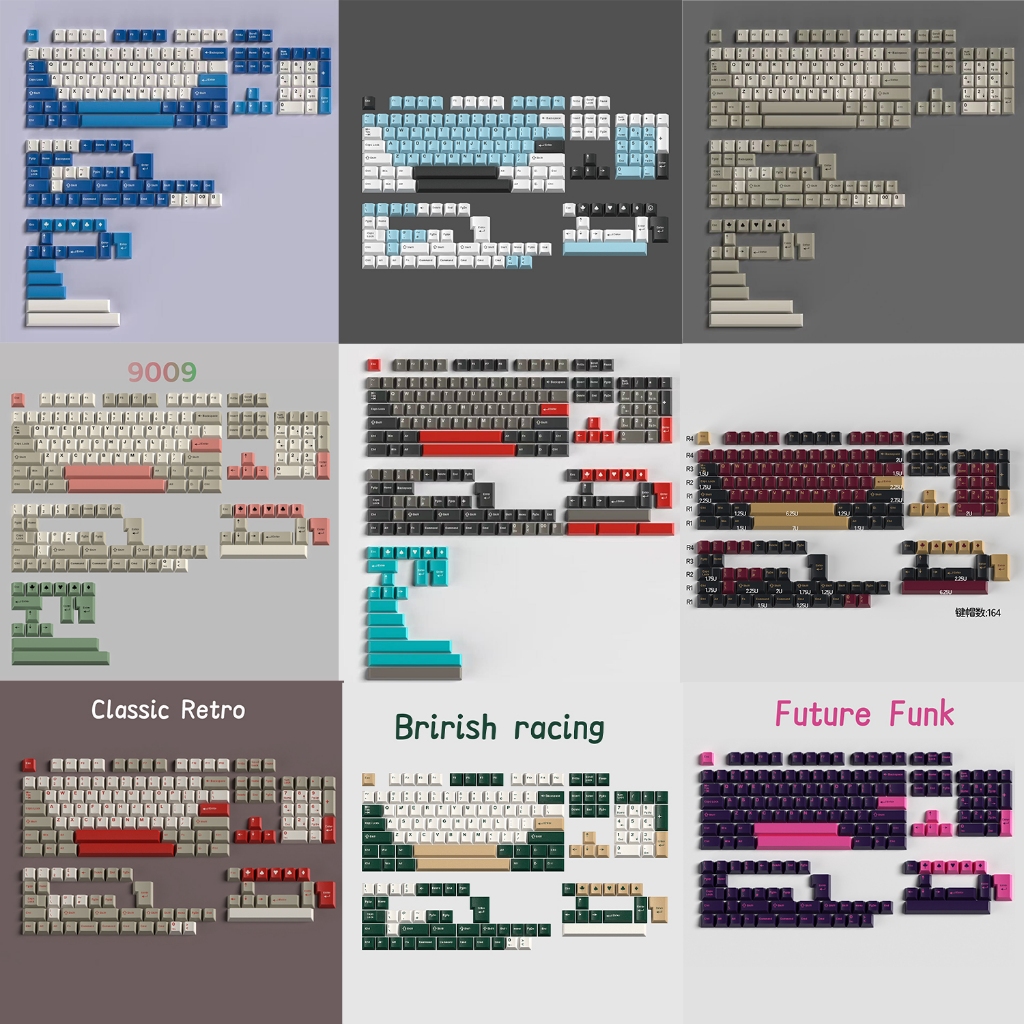 [KeyForge] keycap chủ đề GMK / ABS double shot / Cherry profile / Olivia / Arctic / BOW / WOB / Nigh