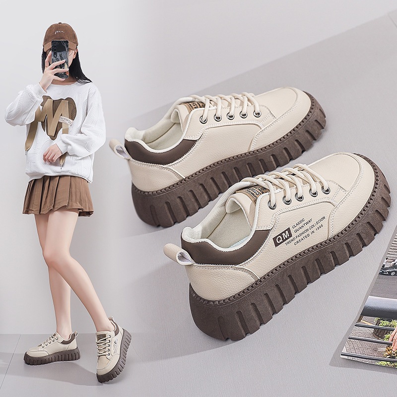 Giày thể thao nữ Chunky Lug đế đế giày thể thao thông thường