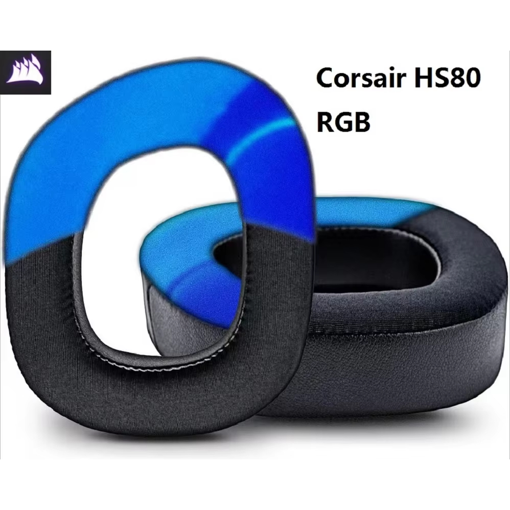 Gel Làm Mát Miếng Đệm Tai Cho CORSAIR HS80 RGB / HS80 MAX Tai Nghe Thay Thế Chất Lượng Cao Bịt Tai G