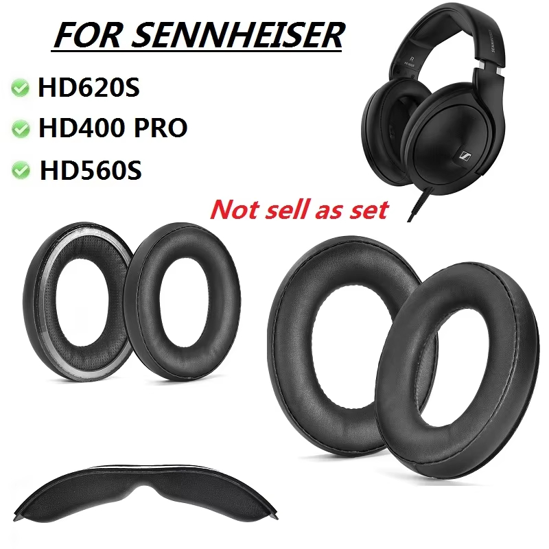 Miếng Lót Tai Cho Sennheiser HD620S HD400 PRO HD560S Tai Nghe Thay Thế Chất Lượng Cao Earmuff Tai Gố