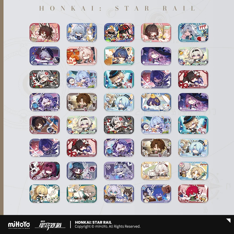 Sunsyea Honkai Star Rail Official Merch miHoYo Original Authentic PMLYB Series Huy hiệu Blade Kafka