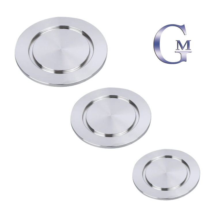 Thép không gỉ 304 KF Chân Không Mù Nắp Trống Tắt Tấm Hút Chân Không Lắp KF16 KF25 KF40 KF50 KF63