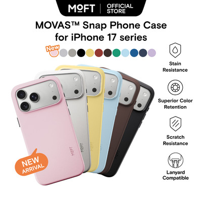 【NEW】MOFT Ốp điện thoại MOVAS™ Snap cho iPhone Air/17/17 Pro/ 17 Pro Max