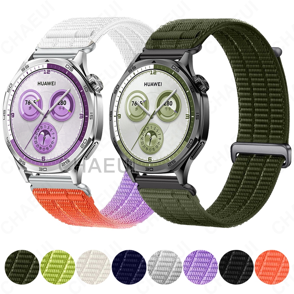 Dây đeo dệt Vòng tay bện Phụ kiện vòng Nylon cho Huawei Watch GT6 Pro GT5 GT4 46mm 41mm / GT Runner 