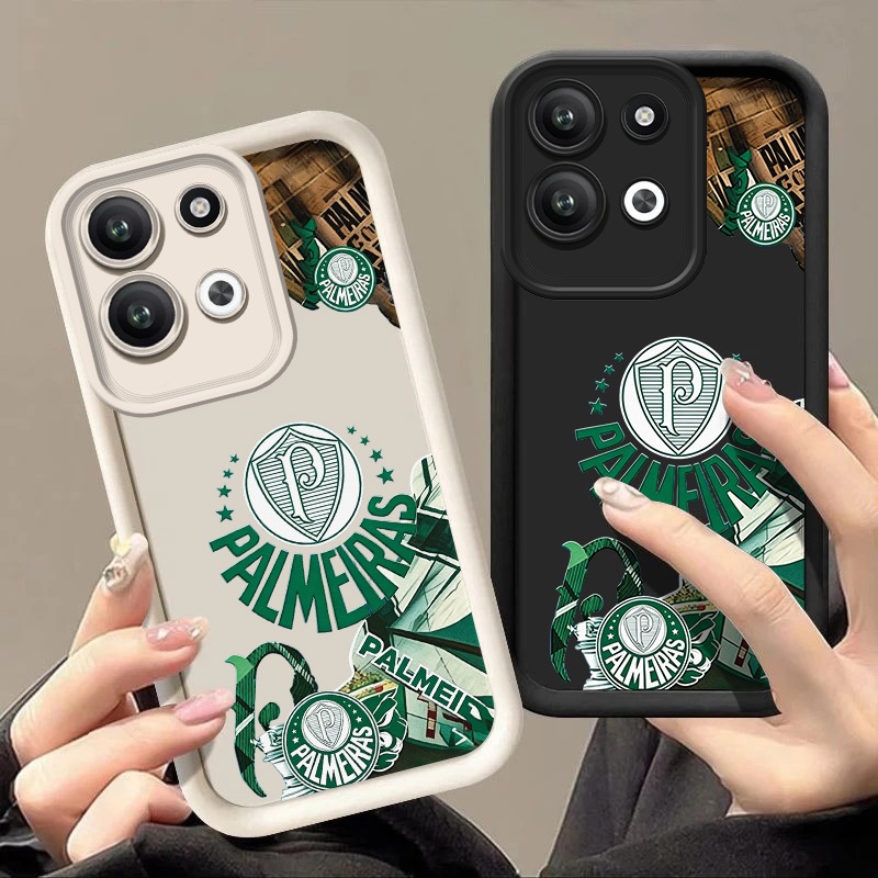 Redmi 17 5G REDMI17 Vỏ màu trơn Palmeiras Vỏ điện thoại Vỏ điện thoại chống sốc