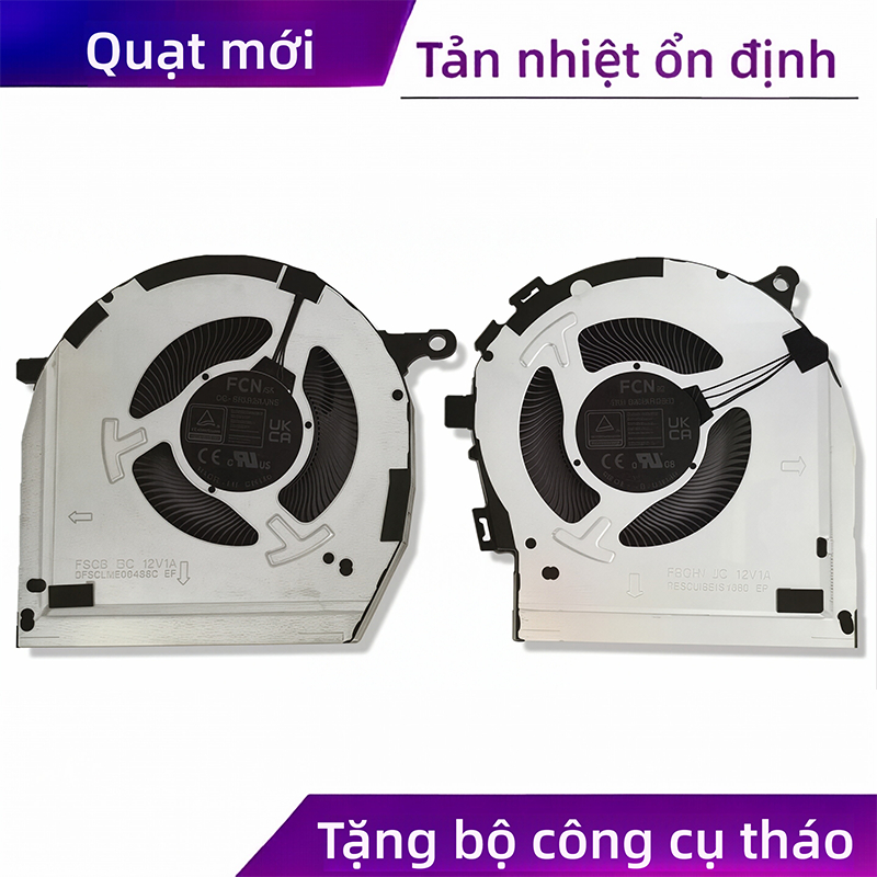 Thích hợp cho Lenovo Savior Y7000P IRX9 2024 Legion 5 16IRX9 83DG Series Quạt làm mát hoàn toàn mới