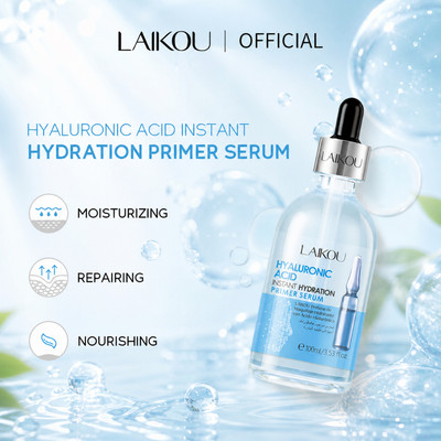 Tinh chất Hyaluronic Acid LAIKOU 100ml giúp dưỡng ẩm và phục hồi làn da