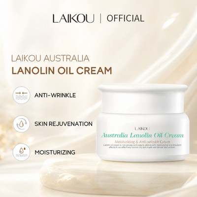 Kem dưỡng ẩm da mặt LAIKOU dầu Lanolin Úc làm sáng da