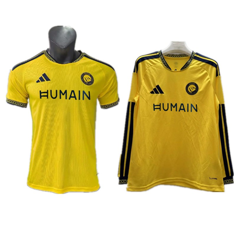 Áo sơ mi bóng đá dài tay Al-Nassr FC Jersey 2026 2027