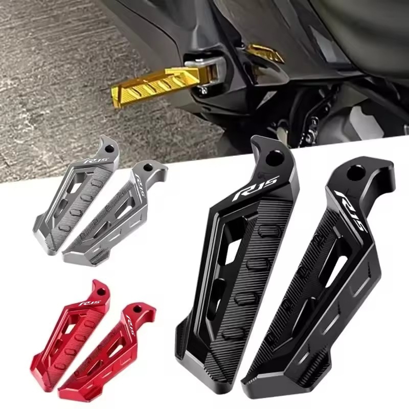Dành Cho Xe YAMAHA YZFR15 YZF-R15 R15 V3 V3.0 Phụ Kiện Xe Máy Phía Sau Hành Khách Để Chân Chân Chốt 