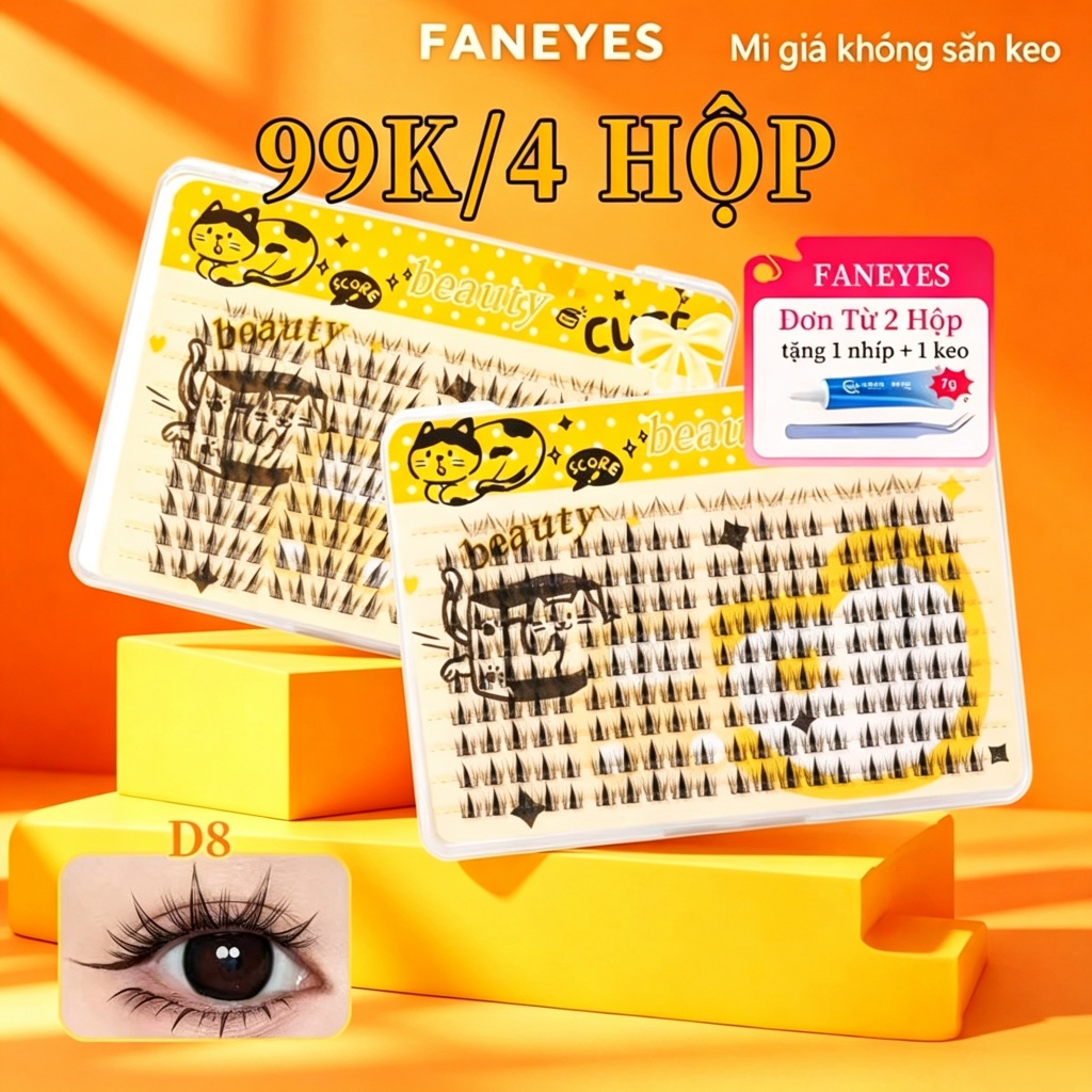 Mi giả không sẵn keo Phong cách công chúa hướng dương tự nhiên, Bán buôn, Lông…