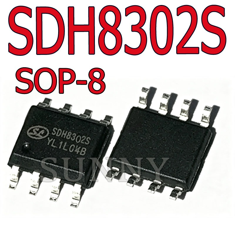 5 ~ 10 Chiếc Chính Hãng SDH8302STR SOP8 In Lụa SDH8302S Miếng Dán Chuyển Đổi Nguồn Điện ic Chip