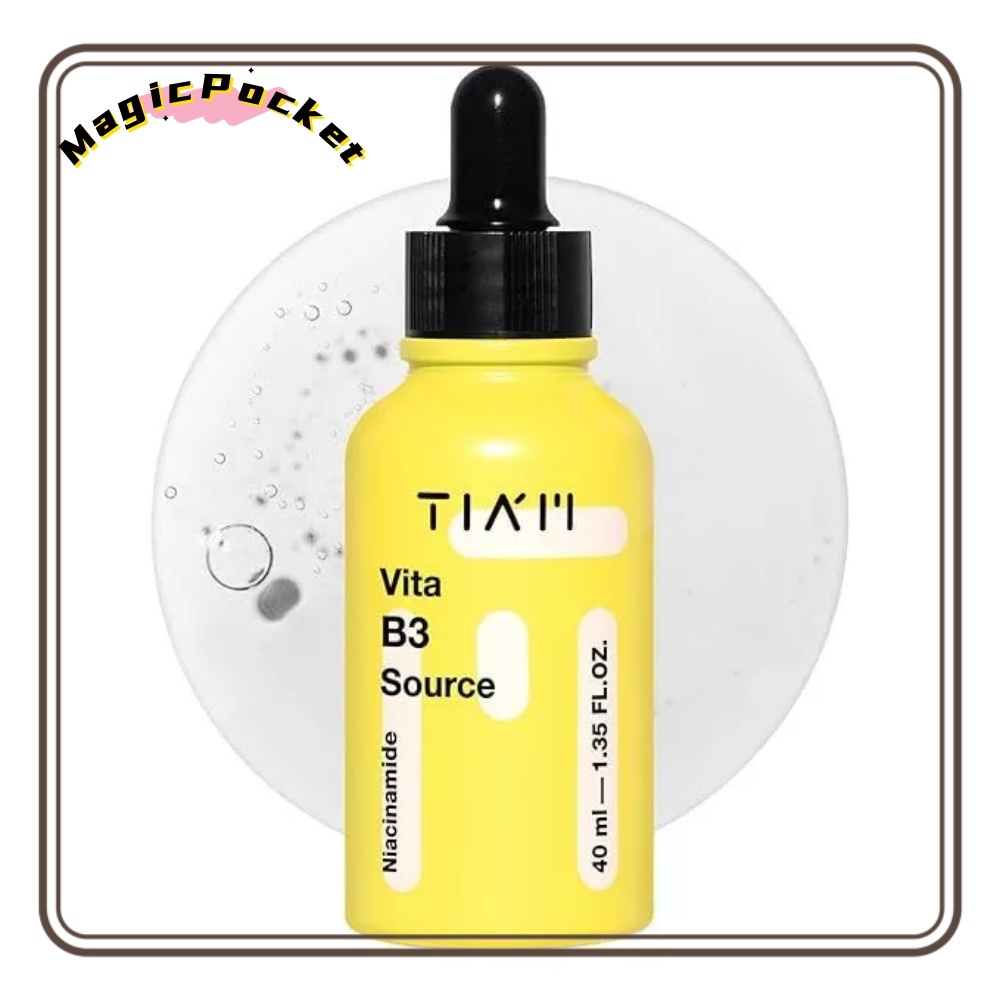 TIAM Vita B3 Source 40ml, 10% Niacinamide Serum, 2% Arbutin,
