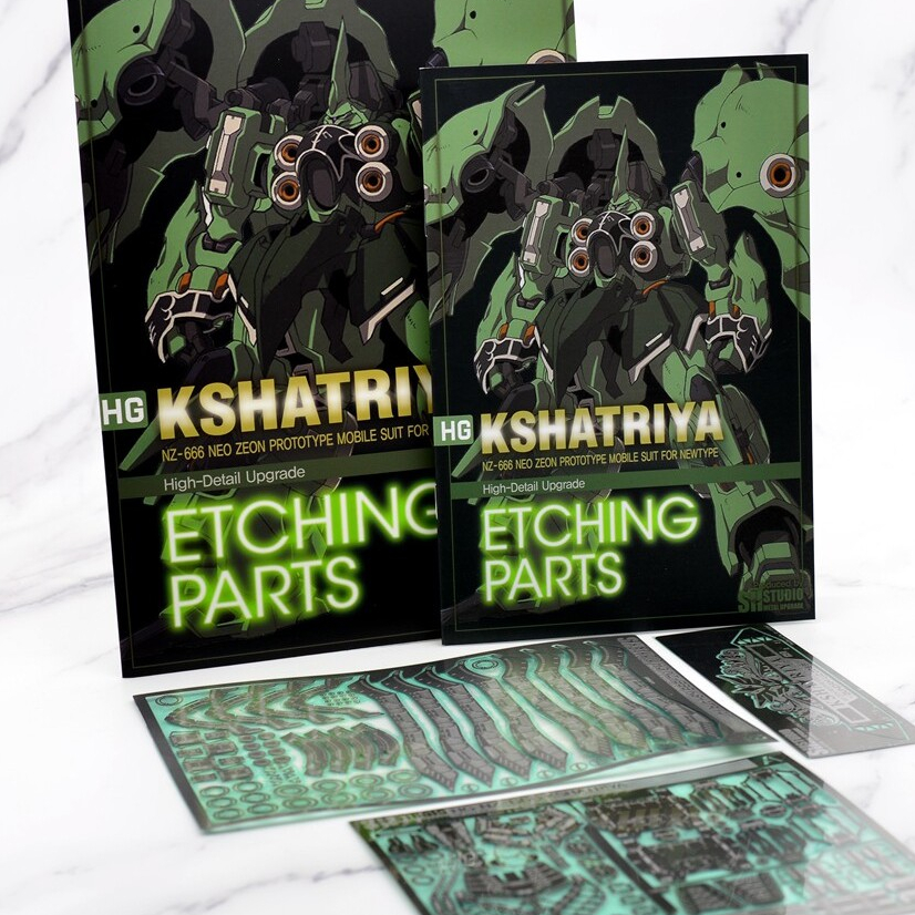 20260812 SH STUDIO Photo Etching cho HG 1 / 144 NZ-666 Kshatriya (Không bao gồm bộ dụng cụ)