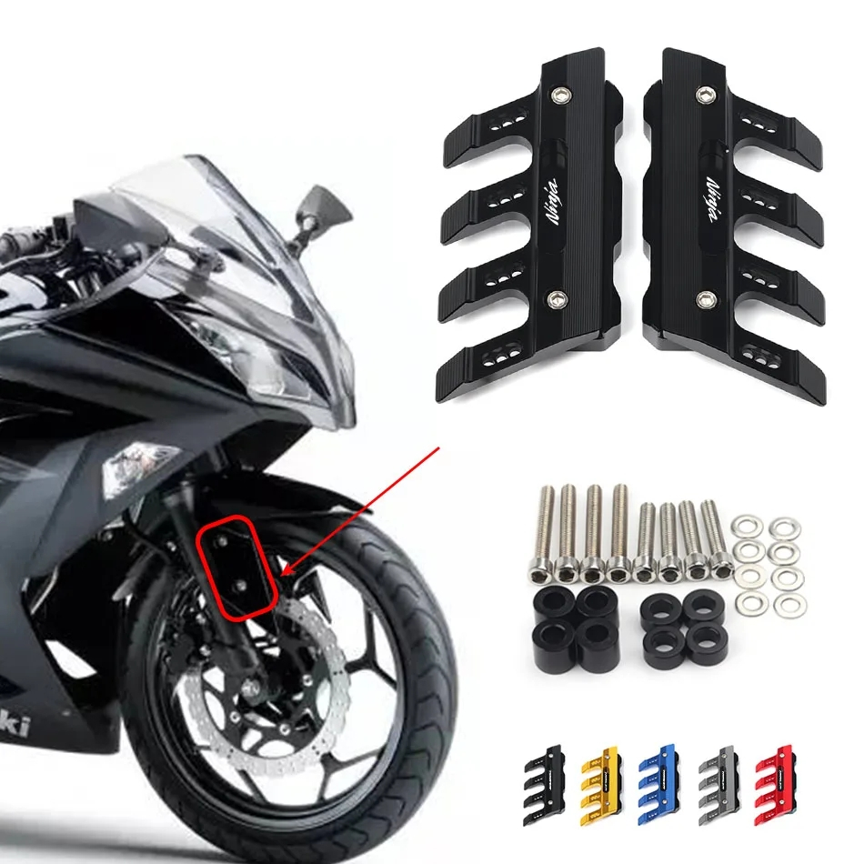 Dành Cho KAWASAKI Ninja 300 / 400 Ninja 250 Ninja650 250r abs Z650 Xe Máy CNC Phụ Kiện Chắn Bùn Bên 