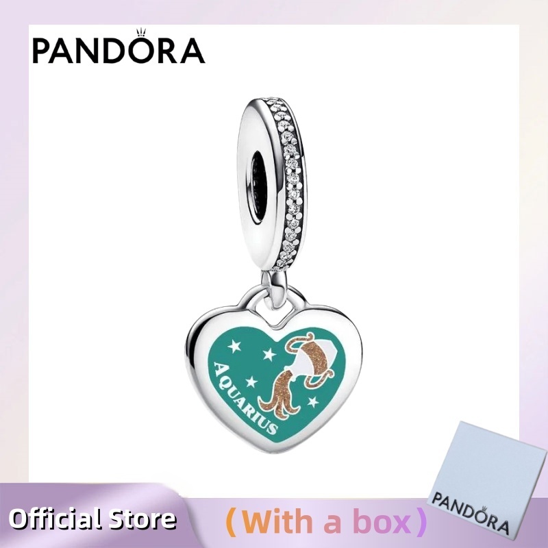 Trang sức bạc S925 (có hộp) Pandora Aquarius Dangle Charm