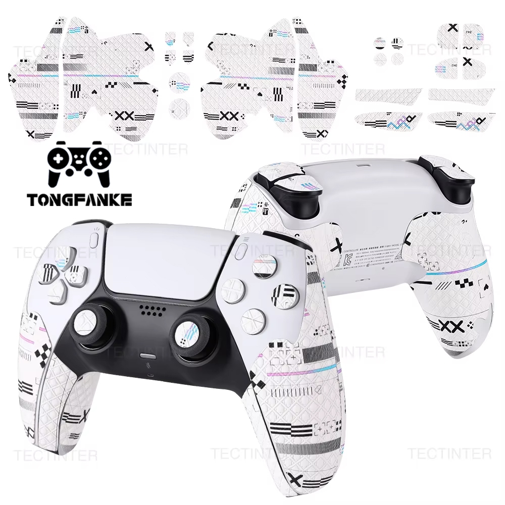 Miếng Dán Bảo Vệ Cho PS5 Tay Cầm Chơi Game Phụ Kiện Chơi Game Tay Cầm Tay Cầm Da Chống Trơn Trượt Ch