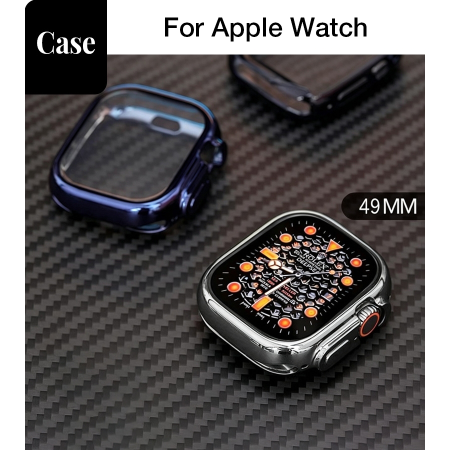 49mm [Vỏ mềm trọn gói Ultra2] Vỏ bảo vệ toàn diện IWATCH Ultra2 Vỏ siêu mềm 8pro S8