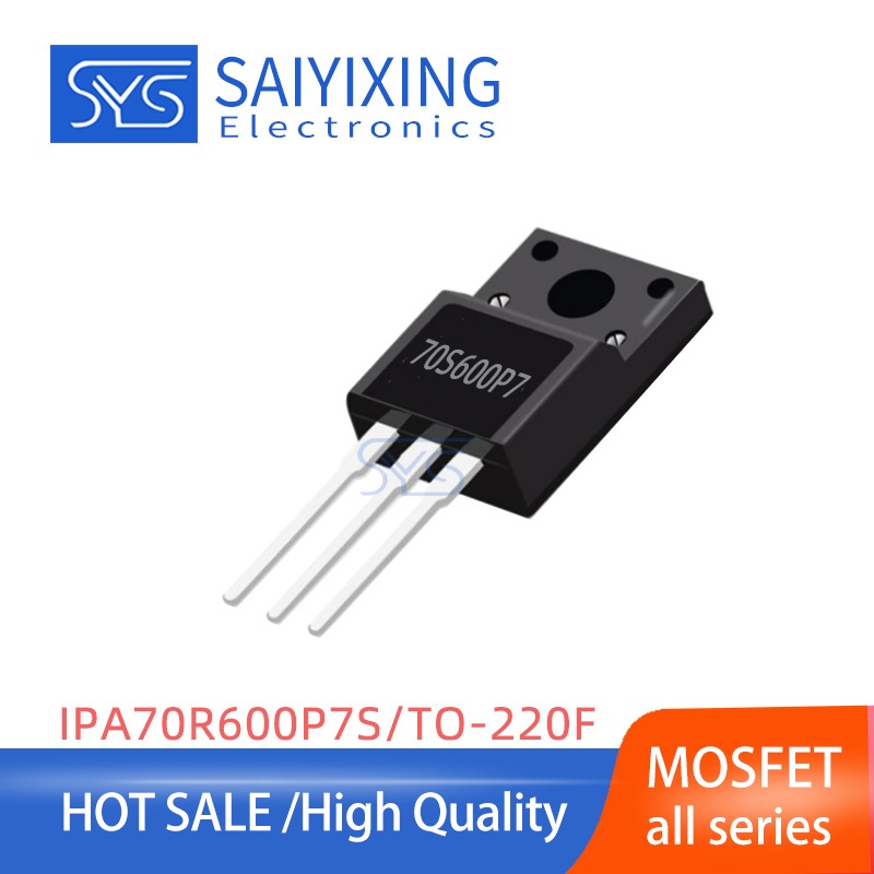 5 chiếc 70S600P7 Chính Hãng IPA70R600P7S TO-220F 700V / 5A Transistor