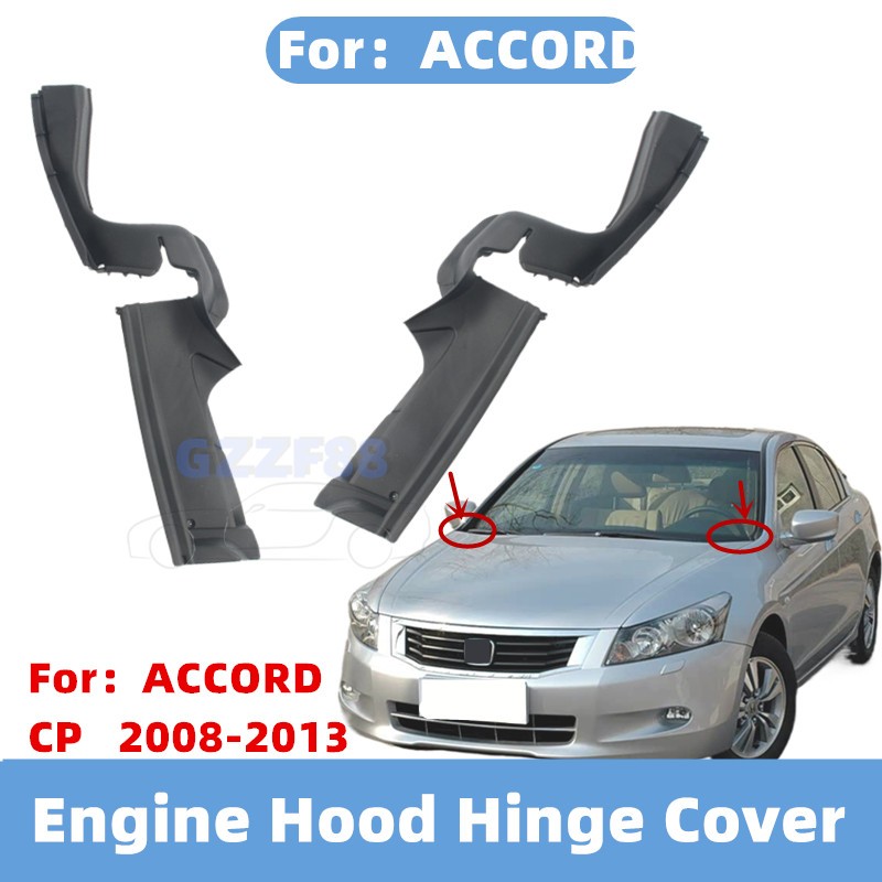 Khăn lau kính chắn gió phía trước cowl bọc góc viền bên cho Honda ACCORD 2008 2009 2010 2011 2012 20