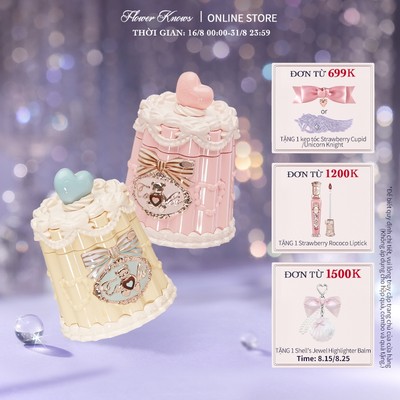 Son dưỡng môi dạng thạch Flower Knows The Sweetie Bear Collection
