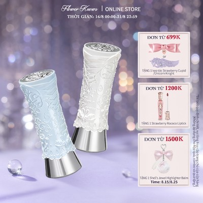 Flower knows Son Môi Trang Điểm Sắc Tố Cao Hình Thiên Nga Ba Lê 3.5g