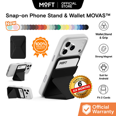 Moft Snap on Phone Stand Wallet MOVAS™ - Ví từ tính Tương thích với dòng iPhone 14/15/16/17