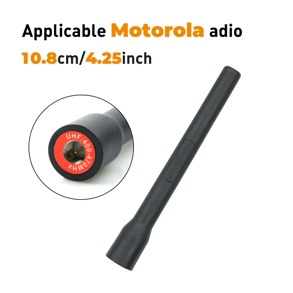 【 TX-65 】 Ăng Ten Motorola Q5 UHF 400-470Mhz Ăng Ten Cho Motorola Q5 Q9 Q11 MagOne A1D A2D + Đài Phá