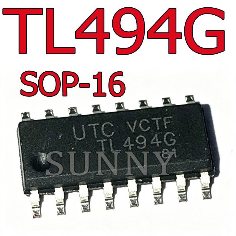 5 ~ 10 CÁI UTC TL494G-S16-R Patch SOP16 Xung Điều Chỉnh Rộng Mạch Điều Khiển Chip IC Thương Hiệu Mới