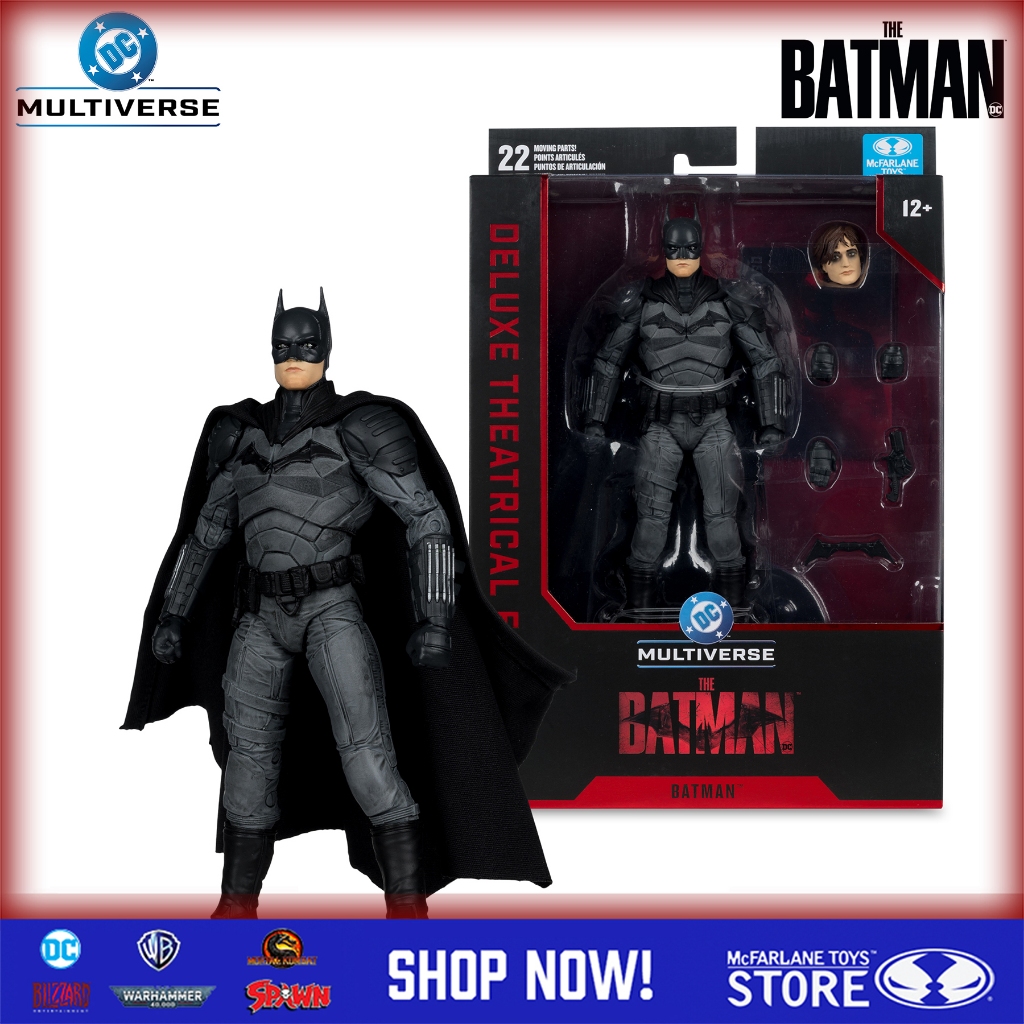 [Có hàng] McFarlane Toys DC Multiverse Batman (BATMAN 2022) Nhân vật hành động 7 Inch