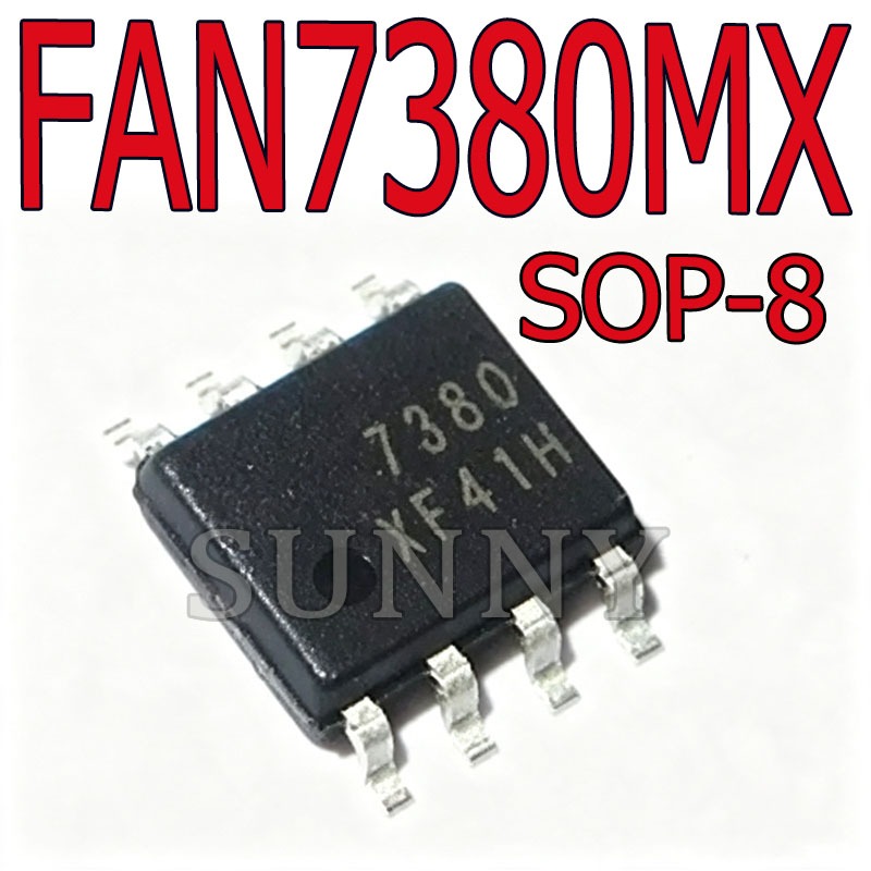 5 ~ 10 CÁI FAN7380MX FAN7380 Mới Banqiao Lưới tản nhiệt cực mạnh Chip Patch SOP-8
