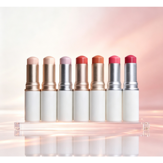 Hince True Dimension Radiance Balm 10g Multi-Purpose Dewy Glow Highlighter & Blush Stick Nhiều sắc t