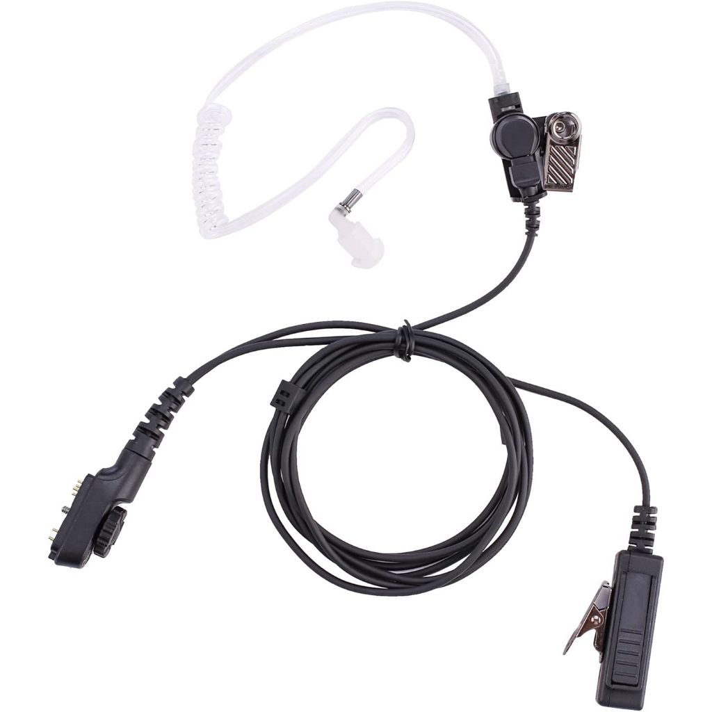 Tai nghe nhét tai PD782 Tương thích với HYT Hytera PT580 PD702 PD780 Walkie Talkie Radio Big PTT Ống