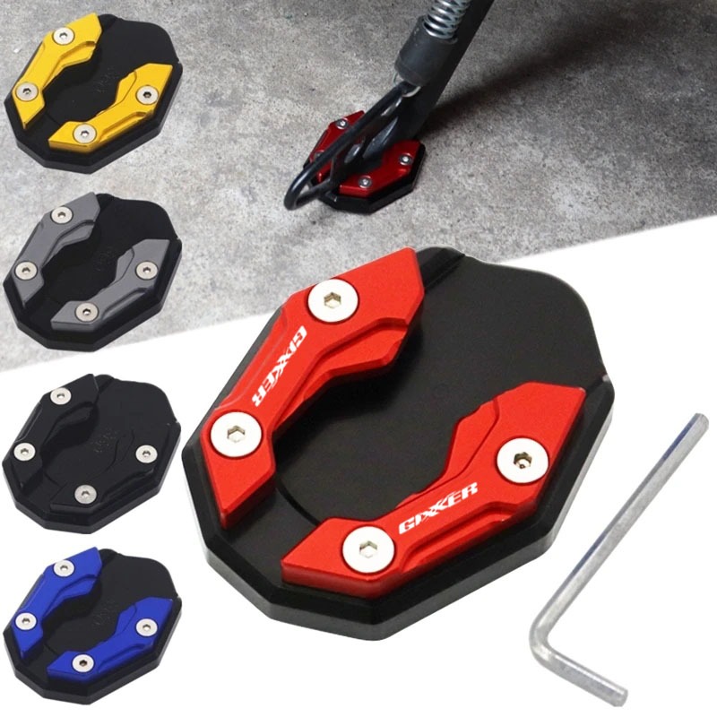 Dành Cho Xe Suzuki GIXXER 155 155Fi 150SF GIXXER250 GSX205R Raider Burgman Xe Máy Bên Chân Đế Mở Rộn