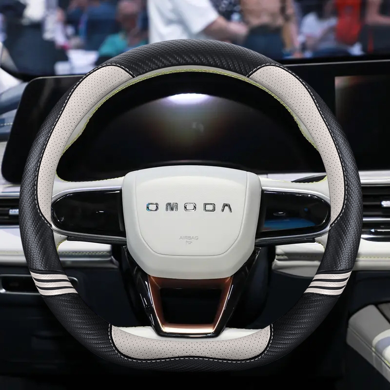 Bọc Vô Lăng Ô Tô Da Cho Chery Omoda 5 EV 2024 2025 Hình Chữ D Tự Động Vô Lăng Chery Omoda 5 EV Phụ K
