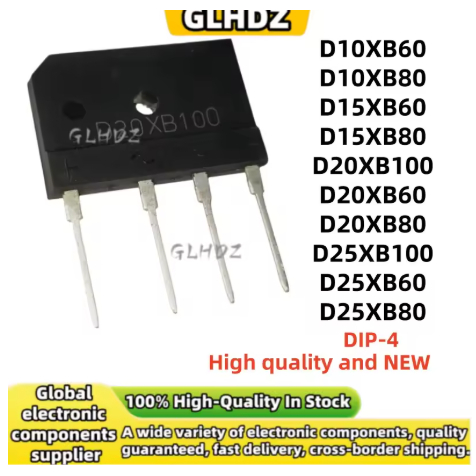 1-5 CÁI D10XB60 D10XB80 D15XB60 D15XB80 D20XB100 D20XB60 D20XB80 D25XB100 D25XB60 D25XB80 DIP-4 mới 