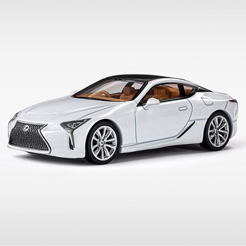 Hàng Mới Về Masdi 1 / 64 Lexus LC500h Hợp Kim Trắng Mẫu Xe Đồ Trang Trí