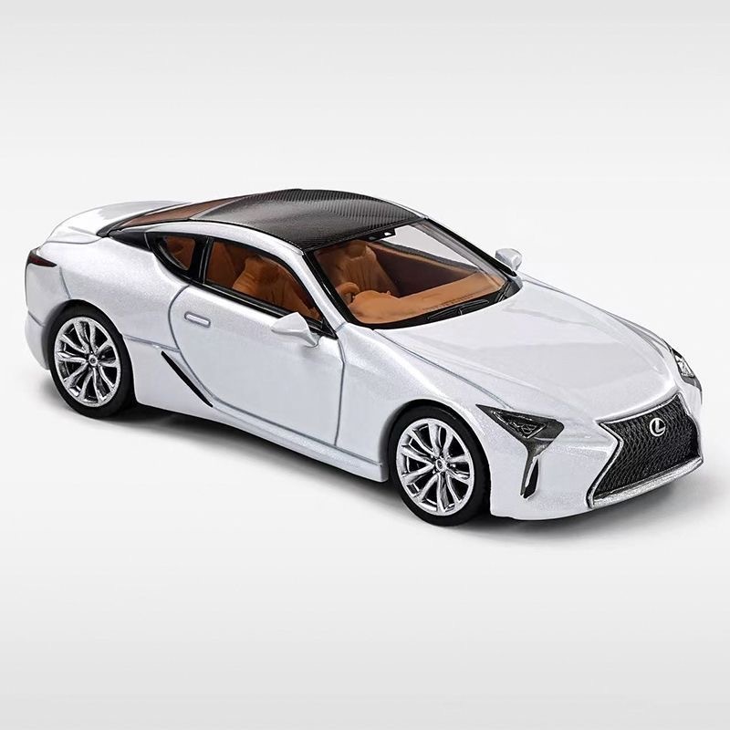 Hàng Mới Về Masdi 1 / 64 Lexus LC500h Hợp Kim Trắng Mẫu Xe Đồ Trang Trí