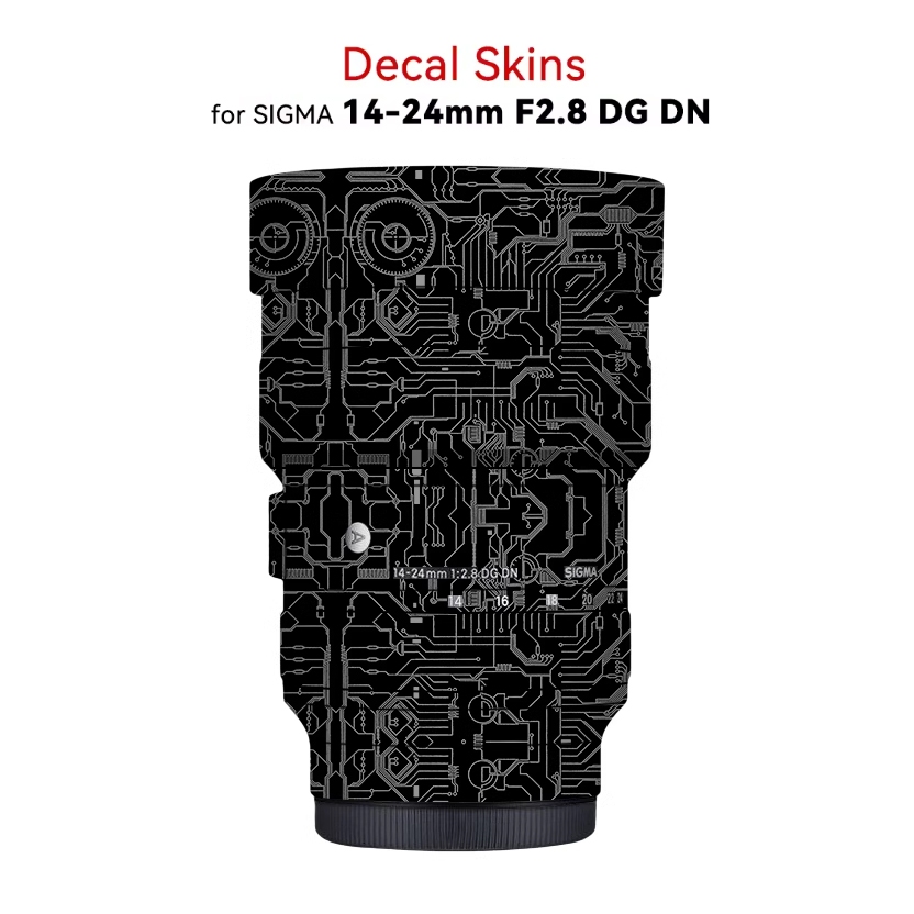 Miếng Dán Ống Kính ART 14-24 2.8 DG DN Decal Da Vinyl Bọc Phim Bảo Vệ Áo Khoác Cho Sigma 14-24mm F2.