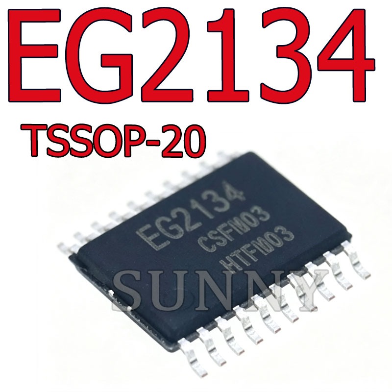 1 ~ 5 CÁI EG2134 Ba Pha Độc Lập Nửa Cầu Lái Xe Động Cơ IC Chip Chính Hãng TSSOP-20