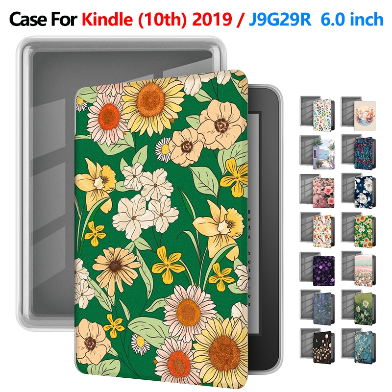 Dành Cho Kindle (Thế Hệ Thứ 10) 2019 6.0 inch J9G29R Ốp Lật Sách Điện Tử Acrylic
